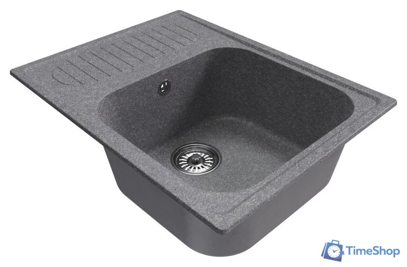 Кухонная мойка Mixline ML-GM18 551976 (графитовый) - Изображение №2 — Интернет-магазин Time-Shop
