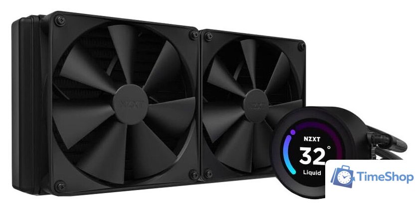 Система жидкостного охлаждения для процессора NZXT Kraken Elite 280 RL-KN28E-B1 - Изображение №1 — Интернет-магазин Time-Shop