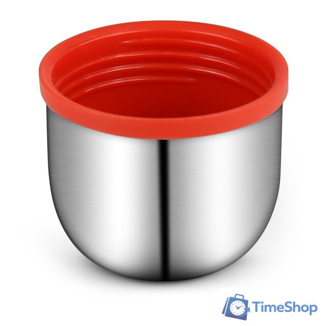 Термос StarWind 10-500 500мл (серебристый/красный) - Изображение №3 — Интернет-магазин Time-Shop