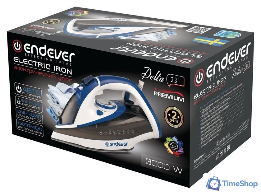 Утюг Endever Delta-231 - Изображение №15 — Интернет-магазин Time-Shop