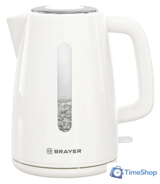 Электрический чайник Brayer BR1058WH - Изображение №1 — Интернет-магазин Time-Shop