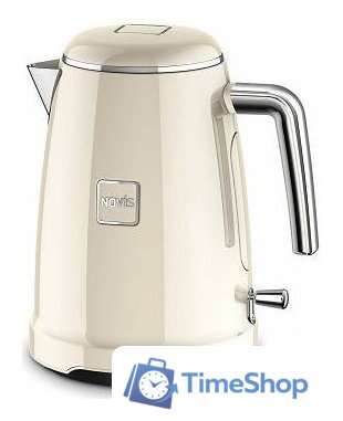 Электрический чайник NOVIS Iconic Line K1 (кремовый) - Изображение №1 — Интернет-магазин Time-Shop
