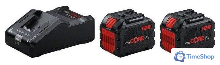 Аккумулятор с зарядным устройством Bosch 1600A02T5W (18В/2x12 Ah + 18В) - Изображение №1 — Интернет-магазин Time-Shop