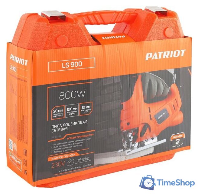Электролобзик Patriot LS 900 - Изображение №10 — Интернет-магазин Time-Shop