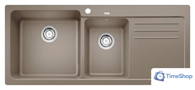 Кухонная мойка Blanco Naya 8 S 519660 (левая, трюфель) - Изображение №1 — Интернет-магазин Time-Shop