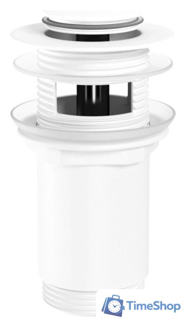 Донный клапан Lauter 21190W (белый матовый) - Изображение №1 — Интернет-магазин Time-Shop