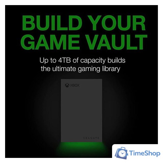 Внешний накопитель Seagate Game Drive for Xbox STKX2000400 2TB - Изображение №2 — Интернет-магазин Time-Shop