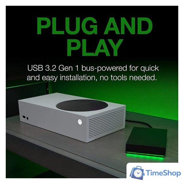 Внешний накопитель Seagate Game Drive for Xbox STKX2000400 2TB - Изображение №3 — Интернет-магазин Time-Shop