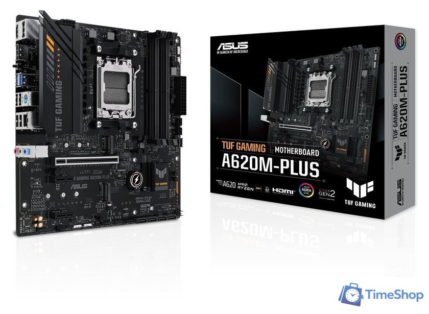 Материнская плата ASUS TUF Gaming A620M-Plus - Изображение №7 — Интернет-магазин Time-Shop