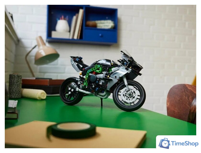 Конструктор LEGO Technic 42170 Мотоцикл Kawasaki Ninja H2R - Изображение №6 — Интернет-магазин Time-Shop