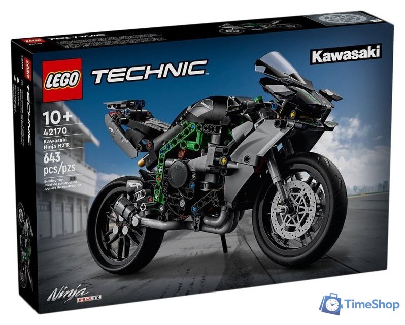 Конструктор LEGO Technic 42170 Мотоцикл Kawasaki Ninja H2R - Изображение №1 — Интернет-магазин Time-Shop