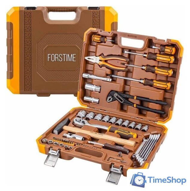 Набор домашнего мастера Forstime FT-4602-5 (60 предметов) - Изображение №3 — Интернет-магазин Time-Shop
