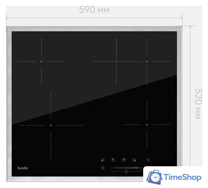 Варочная панель Tuvio HRS85WBB1 - Изображение №8 — Интернет-магазин Time-Shop