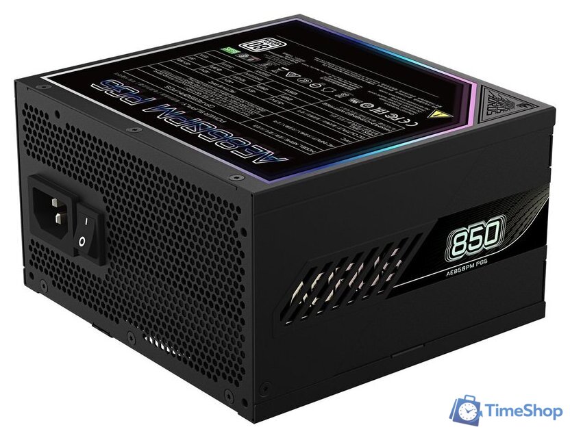 Блок питания Gigabyte Aorus Elite P850W Platinum AE850PM PG5 (rev. 1.1) - Изображение №2 — Интернет-магазин Time-Shop