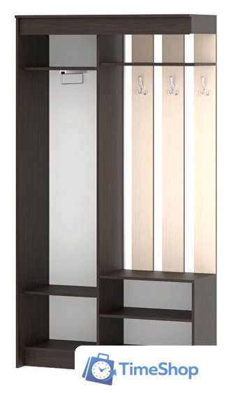 Стенка Памир ПВ-5 (венге/дуб белфорт) - Изображение №2 — Интернет-магазин Time-Shop