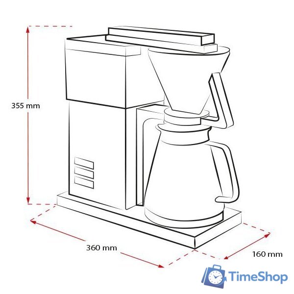 Капельная кофеварка Melitta One 1031-02 - Изображение №8 — Интернет-магазин Time-Shop