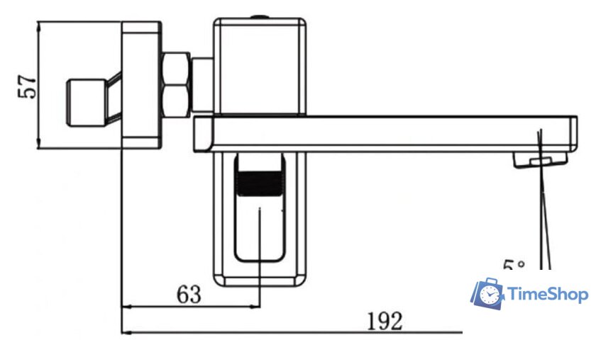 Смеситель Gappo Futura G3217-6 - Изображение №9 — Интернет-магазин Time-Shop