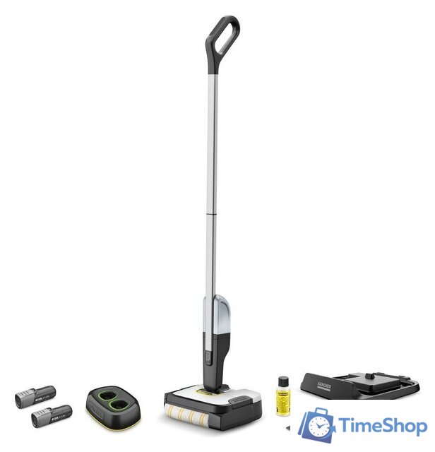 Электрошвабра Karcher FC 2-4 Battery Set 2B Duo 1.056-206.0 - Изображение №1 — Интернет-магазин Time-Shop