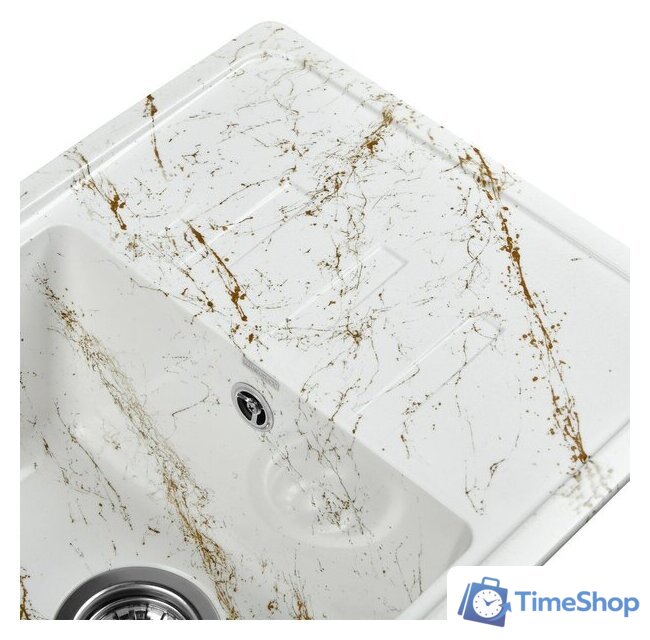 Кухонная мойка Wisent WB15-13 (с сифоном GER013) - Изображение №4 — Интернет-магазин Time-Shop