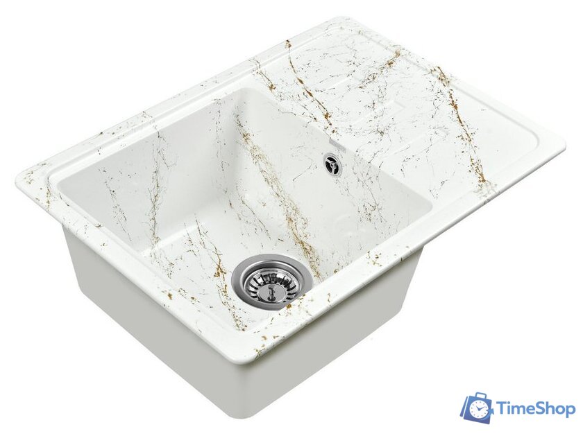 Кухонная мойка Wisent WB15-13 (с сифоном GER013) - Изображение №5 — Интернет-магазин Time-Shop