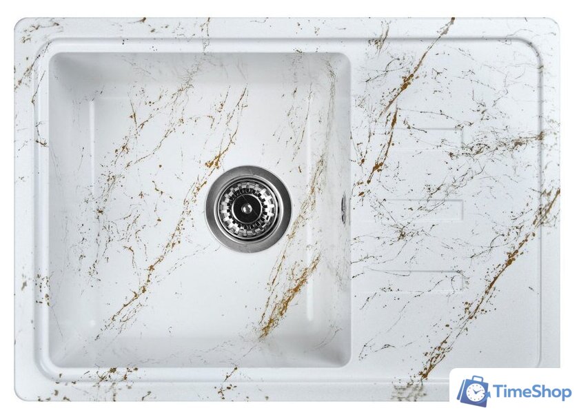Кухонная мойка Wisent WB15-13 (с сифоном GER013) - Изображение №1 — Интернет-магазин Time-Shop