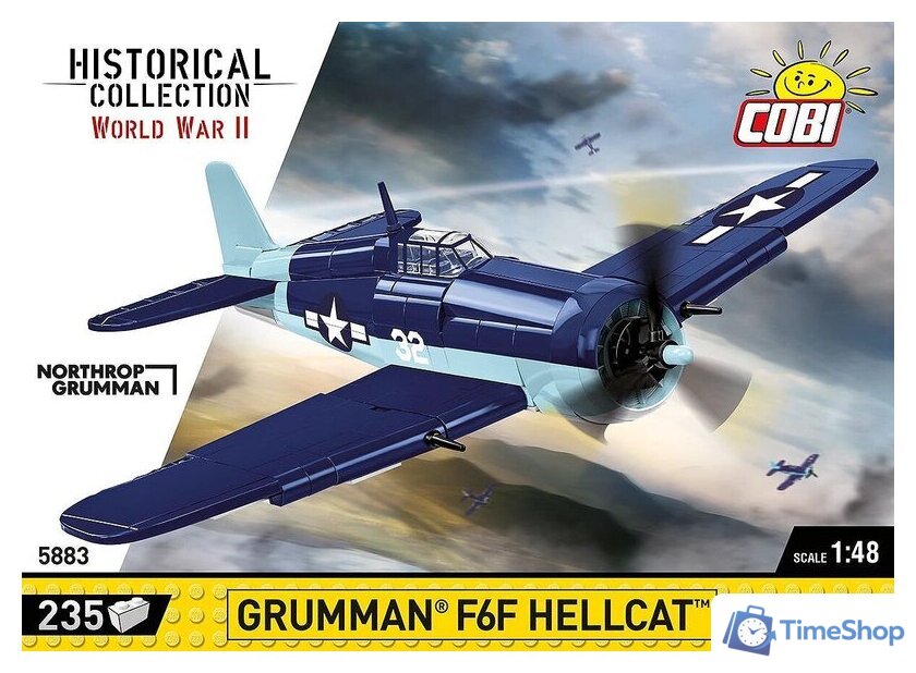 Конструктор Cobi Historical Collection WWII Grumman F6F Hellcat - Изображение №1 — Интернет-магазин Time-Shop