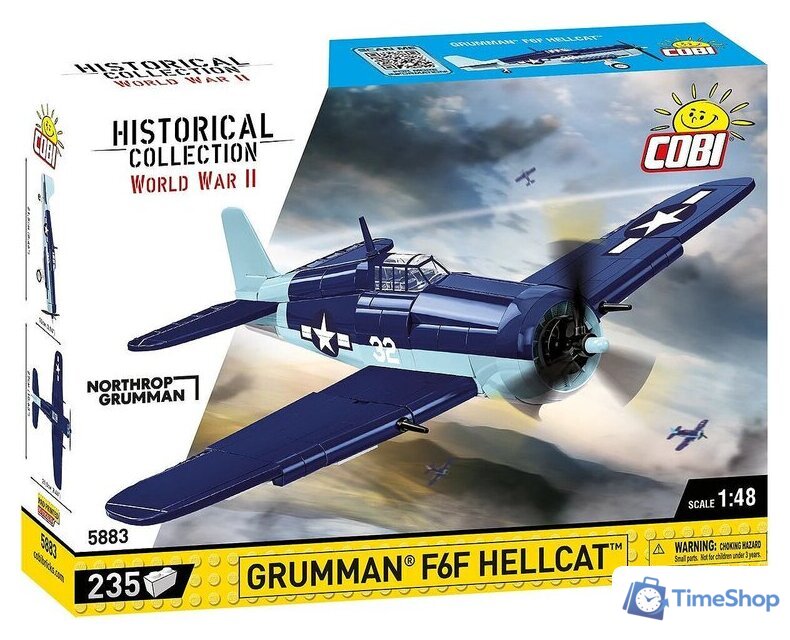 Конструктор Cobi Historical Collection WWII Grumman F6F Hellcat - Изображение №10 — Интернет-магазин Time-Shop