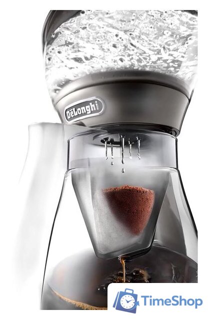Капельная кофеварка DeLonghi Clessidra ICM 17210 - Изображение №3 — Интернет-магазин Time-Shop