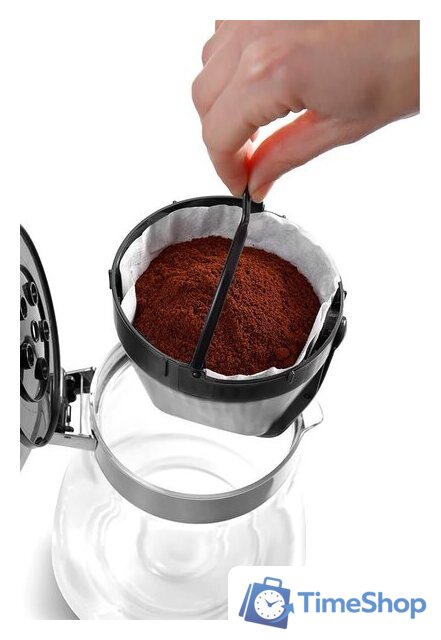Капельная кофеварка DeLonghi Clessidra ICM 17210 - Изображение №5 — Интернет-магазин Time-Shop