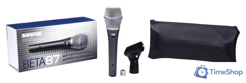 Проводной микрофон Shure Beta 87C - Изображение №6 — Интернет-магазин Time-Shop