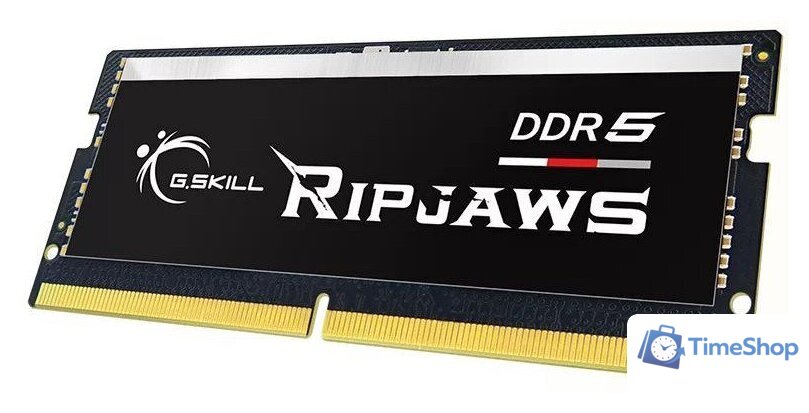 Оперативная память G.Skill Ripjaws 16ГБ DDR5 SODIMM 4800 МГц F5-4800S3434A16GX1-RS - Изображение №5 — Интернет-магазин Time-Shop