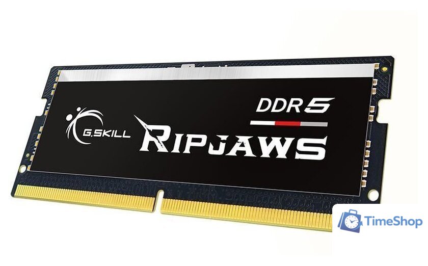 Оперативная память G.Skill Ripjaws 16ГБ DDR5 SODIMM 4800 МГц F5-4800S3434A16GX1-RS - Изображение №3 — Интернет-магазин Time-Shop