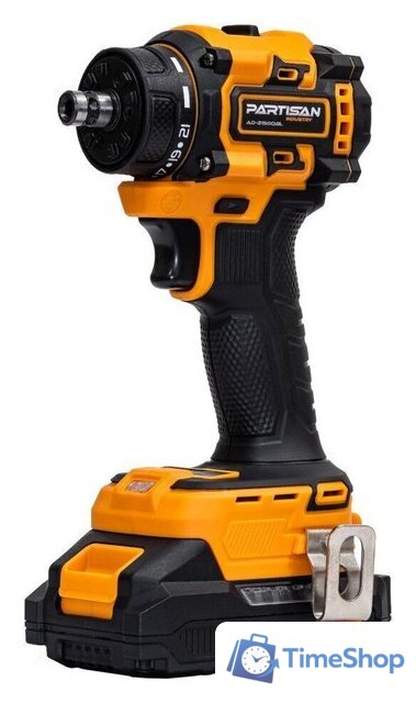 Дрель-шуруповерт Partisan AD-2150QBL (с 2-мя АКБ, кейс) - Изображение №2 — Интернет-магазин Time-Shop