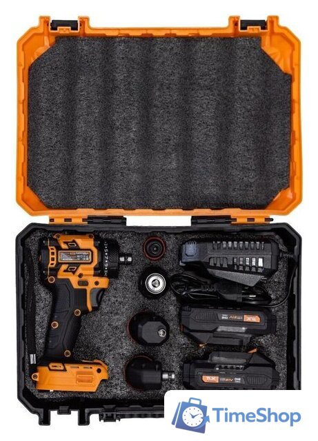 Дрель-шуруповерт Partisan AD-2150QBL (с 2-мя АКБ, кейс) - Изображение №8 — Интернет-магазин Time-Shop