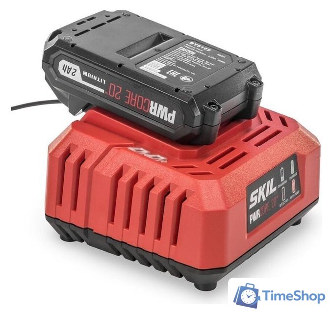 Аккумулятор с зарядным устройством Skil CB5197SE11 (20В/2 Ah + 20В) - Изображение №3 — Интернет-магазин Time-Shop