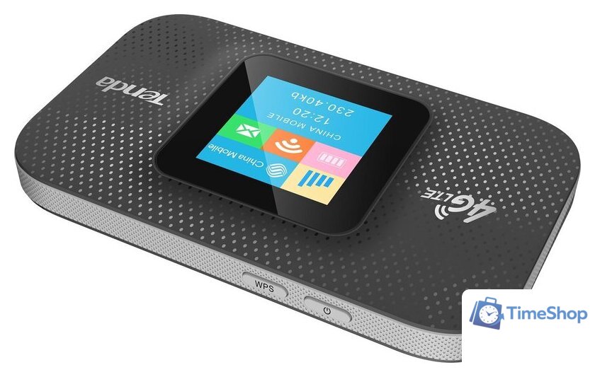 Мобильный 4G Wi-Fi роутер Tenda 4G185 (черный) - Изображение №4 — Интернет-магазин Time-Shop