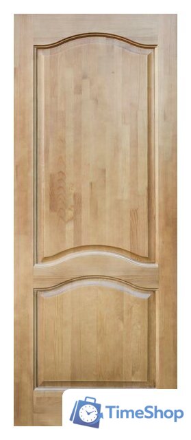 Межкомнатная дверь ПМЦ ДГ 7 80x200 (светлый лак) - Изображение №1 — Интернет-магазин Time-Shop