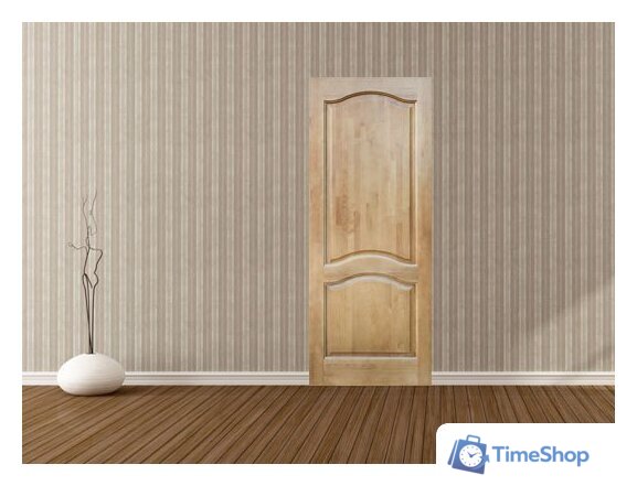 Межкомнатная дверь ПМЦ ДГ 7 80x200 (светлый лак) - Изображение №2 — Интернет-магазин Time-Shop