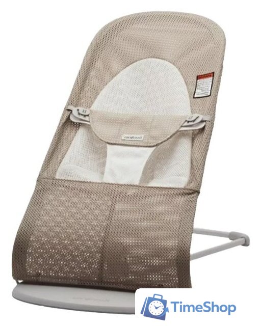 Шезлонг BabyBjorn Balance Mesh 0051.44 (grey/beige) - Изображение №1 — Интернет-магазин Time-Shop