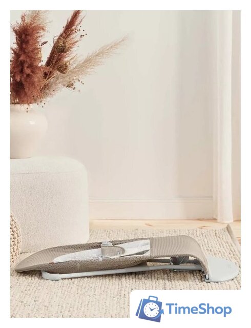 Шезлонг BabyBjorn Balance Mesh 0051.44 (grey/beige) - Изображение №3 — Интернет-магазин Time-Shop