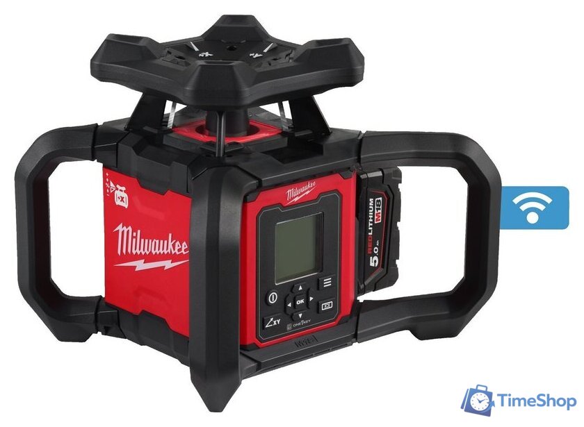 Лазерный нивелир Milwaukee M18 RLOHV1200-501C 4933493204 (с 1-им АКБ, кейс) - Изображение №3 — Интернет-магазин Time-Shop