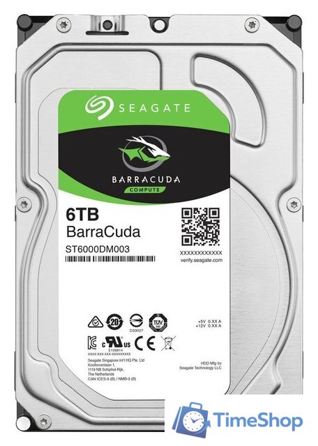 Жесткий диск Seagate BarraCuda 6TB ST6000DM003 - Изображение №1 — Интернет-магазин Time-Shop