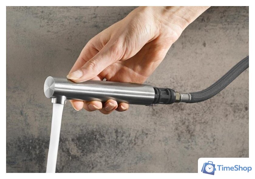 Смеситель Blanco Lanora-S-F (нержавеющая сталь) - Изображение №3 — Интернет-магазин Time-Shop