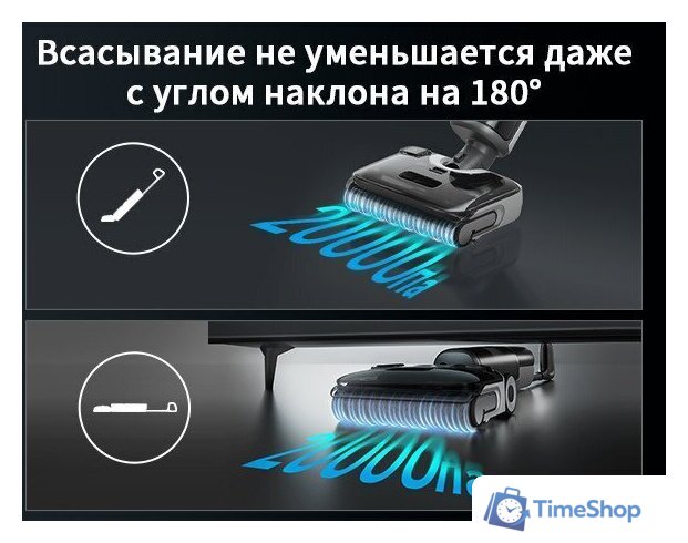 Вертикальный моющий пылесос Roborock Wet and Dry Vacuum Cleaner F25 Ace WD5M2A512-02 (с русской озвучкой) - Изображение №37 — Интернет-магазин Time-Shop