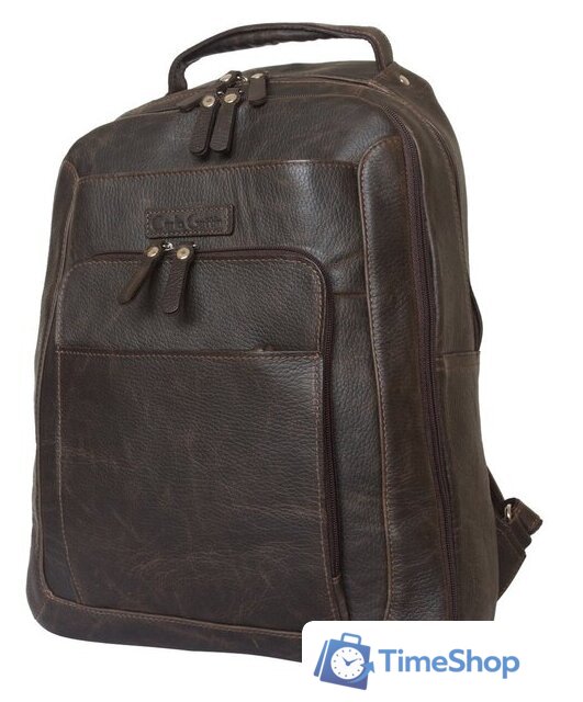 Городской рюкзак Carlo Gattini Monfestino 3034-04 (темно-коричневый) - Изображение №1 — Интернет-магазин Time-Shop