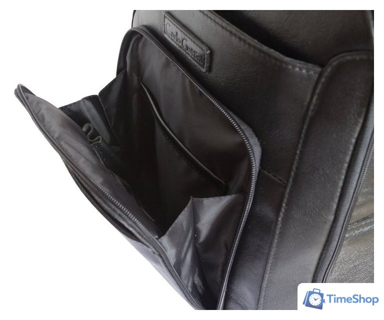 Городской рюкзак Carlo Gattini Monfestino 3034-04 (темно-коричневый) - Изображение №4 — Интернет-магазин Time-Shop