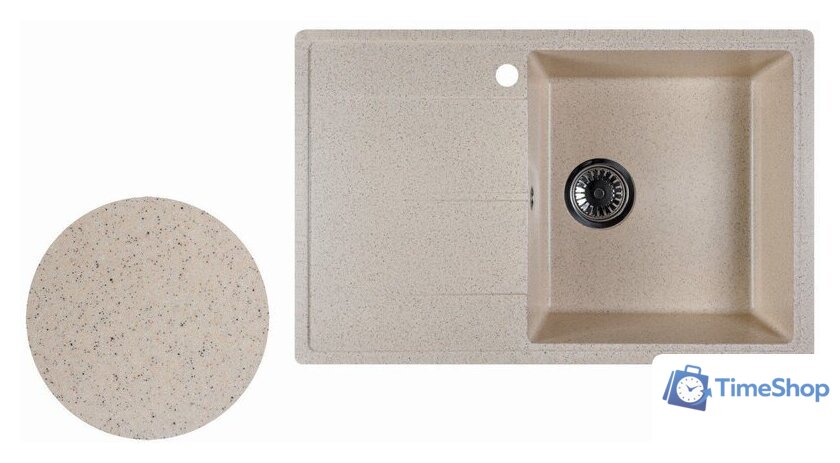 Кухонная мойка Marblan Magnum R (гранит, с сифоном) - Изображение №3 — Интернет-магазин Time-Shop