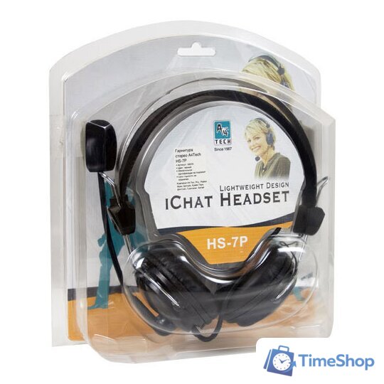 Наушники A4Tech HS-7P - Изображение №4 — Интернет-магазин Time-Shop