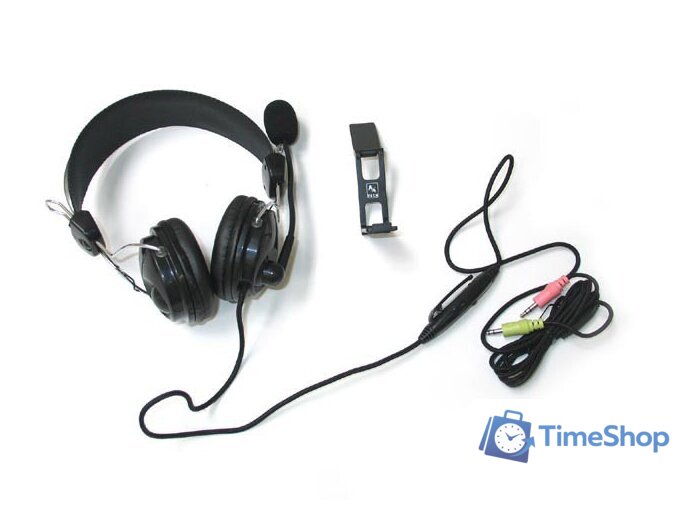Наушники A4Tech HS-7P - Изображение №2 — Интернет-магазин Time-Shop