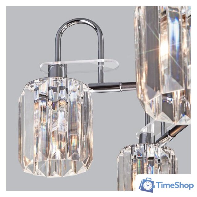 Люстра средней высоты Евросвет 70090/5 (Графит) - Изображение №2 — Интернет-магазин Time-Shop